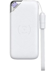 Resim Joyroom D-M224 10000mAh Powerbank Kablolu ve Kablosuz Şarj Cihazı 