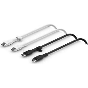 Resim Belkin Boost Charge Flex Silikon Usb-C Şarj Kablosu, Usb-C, Iphone 16, 15, Galaxy S24, S23, Ipad, Ma 