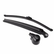 Resim WISCO 5K6955707B | Volkswagen Golf 6 2009-2012 Model Arası Arka Silecek Kolu-Silecek Süpürgesi ve Kapak Komple Set 