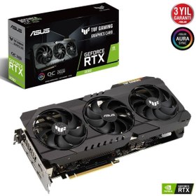 Resim ASUS TUF Gaming Geforce RTX 3090 OC Edition 24 GB Ekran Kartı 384 Bit 