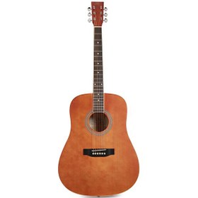 Resim SX SD104BR Kahverengi Akustik Gitar 