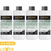 Resim Luxor Kimya Pleksi Yapıştırıcı 4x250 Gr İnce Kloroform 