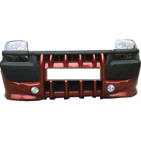 Resim Meliset (Boyasız) Fiat Doblo Fildişli Ön Karlık 2001 - 2006 Arasına Uyumludur 