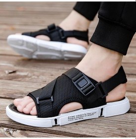Resim Beyaz Açık Nefes Konfor Kayma Artı Boyutu Açık Ayakkabı Rahat Erkek Sandalet Yaz Ayakkabı Sandalet Erkek Pvc Sandalias Beyaz 