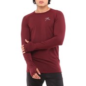 Resim Raru Uzun Kollu T-Shirt IGNIS BORDO 