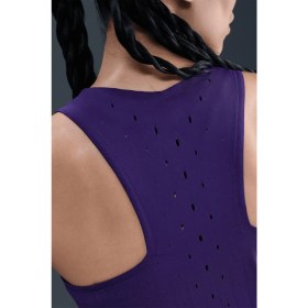 Resim Nike Dri Fit Aeroswift Running Adv Singlet Tank Top Purple Lazer Kesim Koşu Atleti Mor 