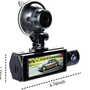 Resim Ecoworld 1080p Dvr Dash Kamera, Ön-iç-arka Kamera, 3.16 Ekran, Çarpışma Kilidi, Park Yardımcısı 