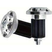 Resim Willowhaven 2 Adet Gümüş Motorcycle Gidon Ucu Tıpası Seti Aksesuar Kapak 