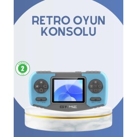 Resim VeraGlobe Buğz Çocuklara Özel Retro Oyun Konsolu Portatif Eğlence Cihazı 