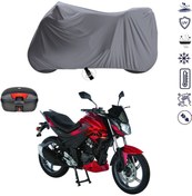 Resim Salcano SM 250-4 Arka Çanta Uyumlu Motosiklet Branda Su Geçirmez Motor Branda 