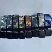 Resim Erkek Spor Kamuflaj Kemeri, Çift Taraflı Askeri Açık Hava Yürüyüş Çadırı Kamp, Hipoalerjenik Plastik Toka, Naylon Malzeme, Kare Toka, Tek Beden 