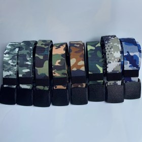 Resim Erkek Spor Kamuflaj Kemeri, Çift Taraflı Askeri Açık Hava Yürüyüş Çadırı Kamp, Hipoalerjenik Plastik Toka, Naylon Malzeme, Kare Toka, Tek Beden 