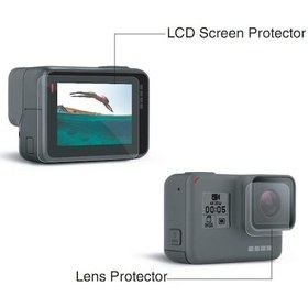 Resim Gopro Hero 5 Lcd Ve Lens Koruyucu Çok Renkli 