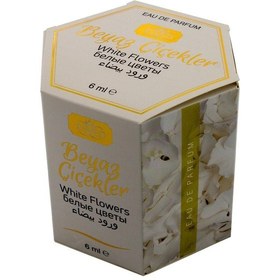 Resim Beyaz Çiçekler Kokusu Alkolsüz Esans 6ml. 6'lı Paket 