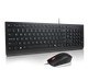 Resim Lenovo 4X31R64437 Essential Kablolu Türkçe Q AI USB Klavye Mouse Set 