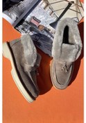 Resim Vizon Leather Kadın Bot & Bootie K02274320002 Vizon 