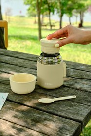 Resim Emsan Solis Yemek Termosu 500 ml Krem 