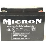 Resim Mıcron 12V 28A Kuru Bakımsız Akü 