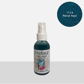 Resim Cadence 1114 Petrol Yeşili Sprey Kumaş Boyası 