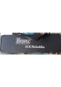 Resim Melodika 32 Klavye Brons Marka Siyah 