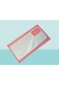 Resim Tkgz - Oppo A16 Arka Pil Batarya Kapağı - Gri Çok Renkli 