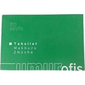 Resim Tahsilat Makbuzu 2 Nüsha 50 Yaprak Otokopili 3 Adet 