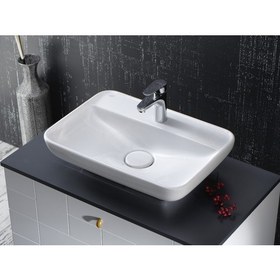 Resim Turkuaz Seramik Lal Lavabo 