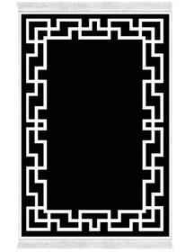 Resim Alanur Home Eko Trend Djt Yıkanabilir Kaymaz Taban 3 Lü Yatak Odası Takımı F5035 Modern Siyah 