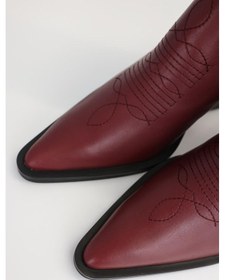 Resim Vişne Çürüğü Nakışlı Western Bot 123303 Vişne 