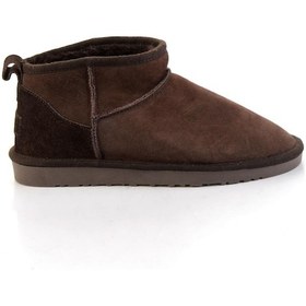 Resim Kahve Hakiki Deri Kadın Bot & Bootie K02502020802 Kahve 