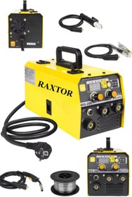 Resim RAXTOR 300 Amper Mig Tig Mma Invertör Oksijen&gazsız Gazaltı Kaynak Makinesi 
