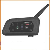 Resim V6 Plus Motorsiklet Kaskı Intercom Su Geçirmez 1200 M 