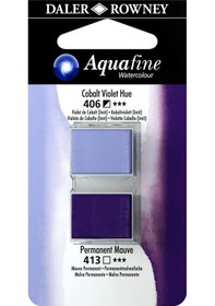Resim 2'li Suluboya Tableti, Cobalt Violet Hue / Permanen Mauve Diğer 