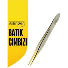 Resim Skygo ModaCar İnce Uçlu Batık Cımbızı - Şık ve Hassas Kaş Şekillendirme Solingen Professional 