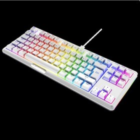 Resim Rampage Claw Beyaz Red Swıtch Mekanik Gaming Oyuncu Klavye Rainbow Tkl Rampage 