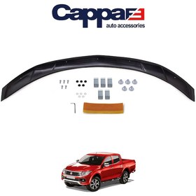 Resim Cappafe Fiat Fullback Ön Kaput Koruma Rüzgarlık 4Mm Abs 2016-› 