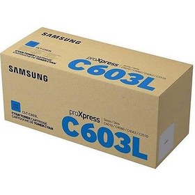 Resim Samsung MLT-C603L Cyan Mavi 10.000 Sayfa Toner SU080A 