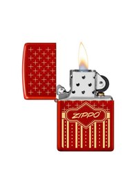 Resim Zippo Elegan Red Dizayn Çakmak 