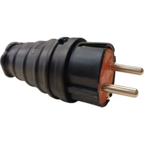 Resim Güçlü 1X16 Kauçuk Erkek Fiş Düz 