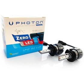 Resim Photon Zero H7 Buz Mavisi +3 Plus Fansız Led 