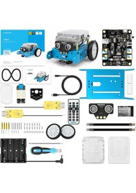 Resim Stem Eğitim Robotu Makeblock Mbot V1.1 Bluetooth Kiti Mavi 