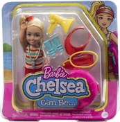 Resim Barbie Chelsea Meslekleri Öğreniyor Bebek Serisi HKD94 