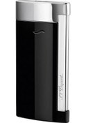 Resim S.T. Dupont Slim 7 Çakmak 027700 Krom/parlak Siyah 