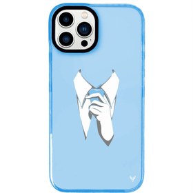 Resim iPhone 13 Pro Max Kravat Telefon Kılıfı 