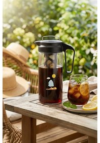 Resim Any Morning CGJ054 Soğuk Demleme Kahve ve Çay Sürahisi 1300 ML Siyah 