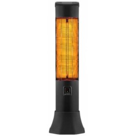 Resim Eminçelik Siyah Uzaktan Kumandalı 1618 Uk Karbon Infrared Isıtıcı 