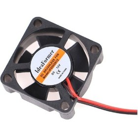 Resim 30x30x10mm. 12v Dc Sessiz Fırçasız Motor 3d Printer Kare Fan 