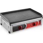 Resim Kutlu 70 cm Düz Döküm Izgara (Elektrikli) 
