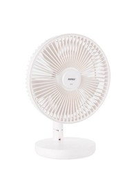Resim Everest Efn-521 Masaüstü Beyaz 3 Kademeli 1200mah Usb Fan 