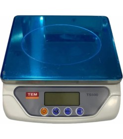 Resim Tem TS-500 25 kg 1 Gr. Paslanmaz Kefeli Hassas Terazi 